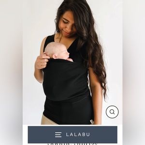 Lalabu Soothe Shirt size large black NWOT